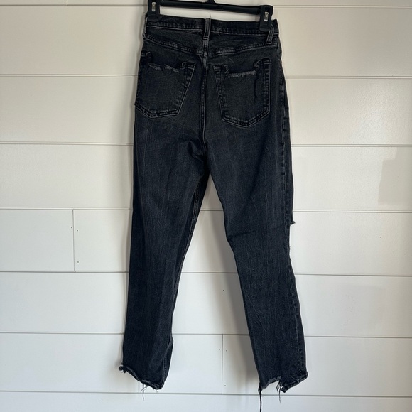 Abercrombie and Fitch Highrise Ankle Straight Jeans - Picture 6 of 6